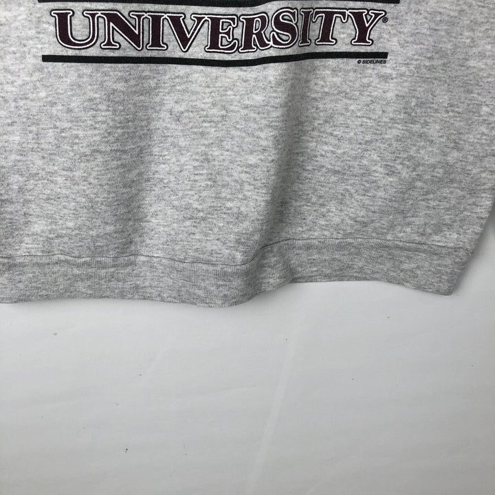 Vintage 90'S Tultex Maximum Sweats college sweatshirt, size L, men's cotton white type Vintage Second Hand
