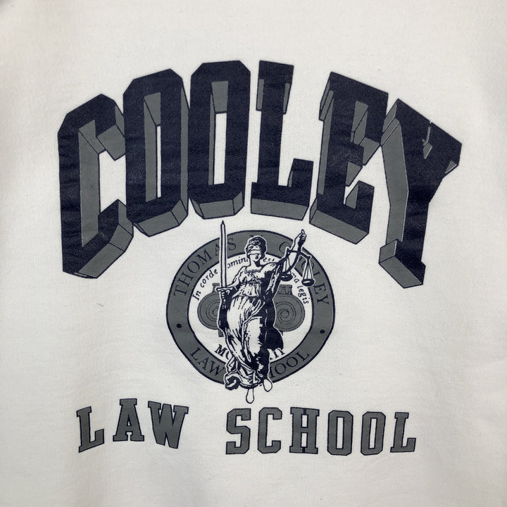 90'S Velva Sheen Triple Print College Sweatshirt, Made in USA, Men's Size L, Vintage cotton white type Vintage Second Hand