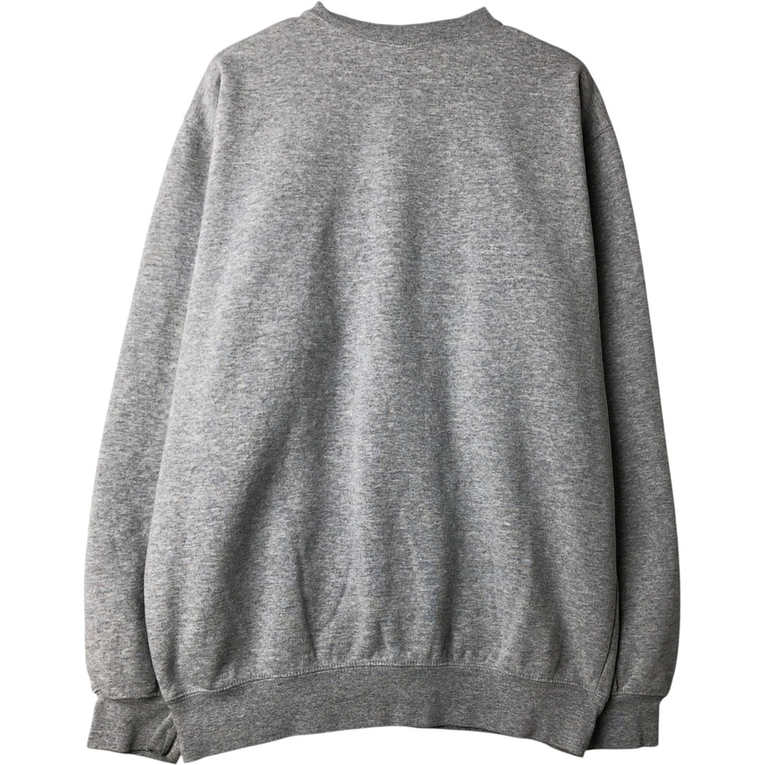 Carhartt One Point Logo Sweatshirt, Men's M Size cotton gray type Vintage Second Hand