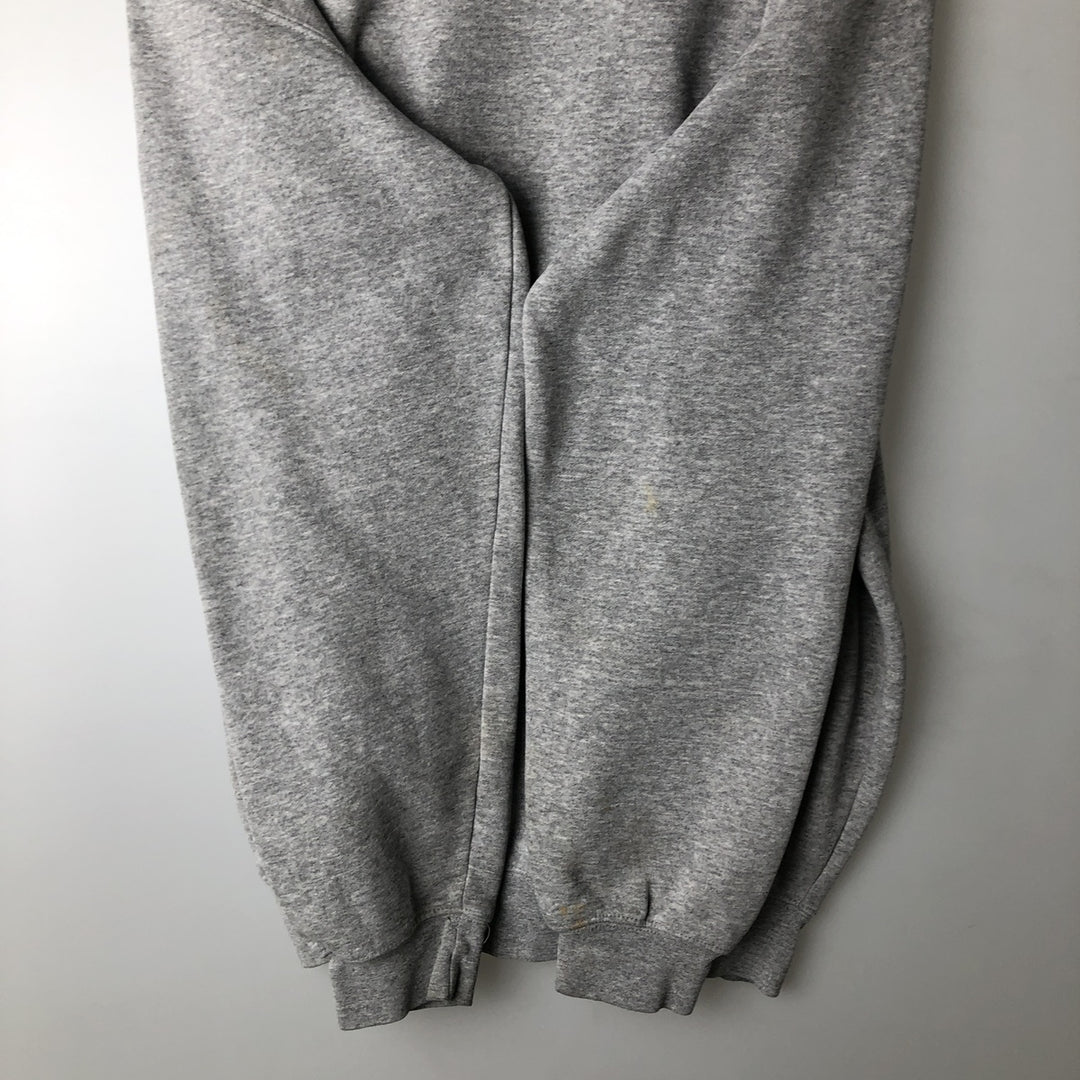 Carhartt One Point Logo Sweatshirt, Men's M Size cotton gray type Vintage Second Hand