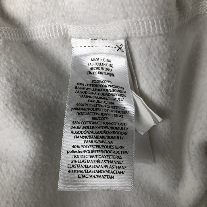 Ralph Lauren POLO RALPH LAUREN logo sweatshirt, men's size L cotton white type Vintage Second Hand