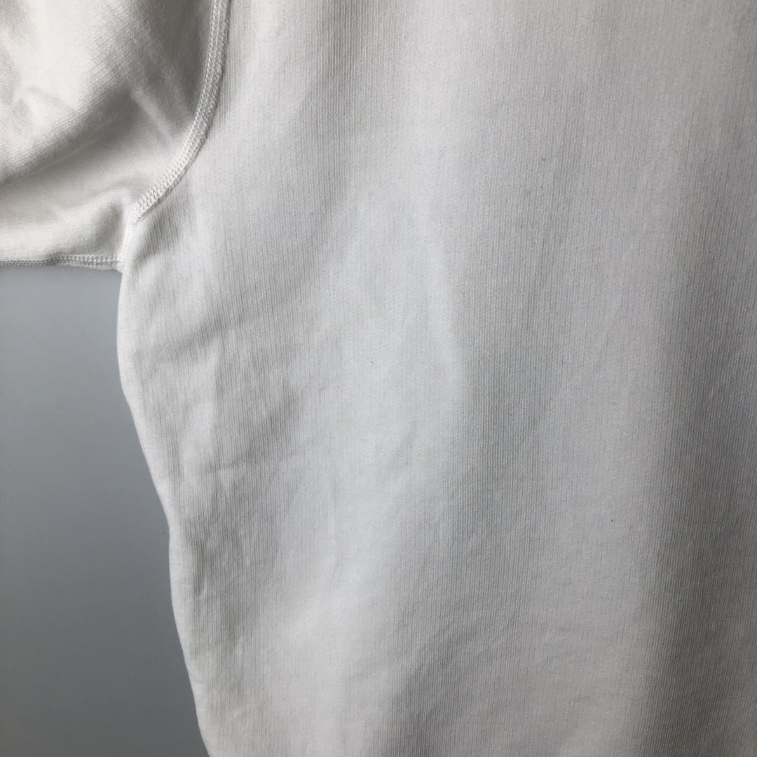 Ralph Lauren POLO RALPH LAUREN logo sweatshirt, men's size L cotton white type Vintage Second Hand