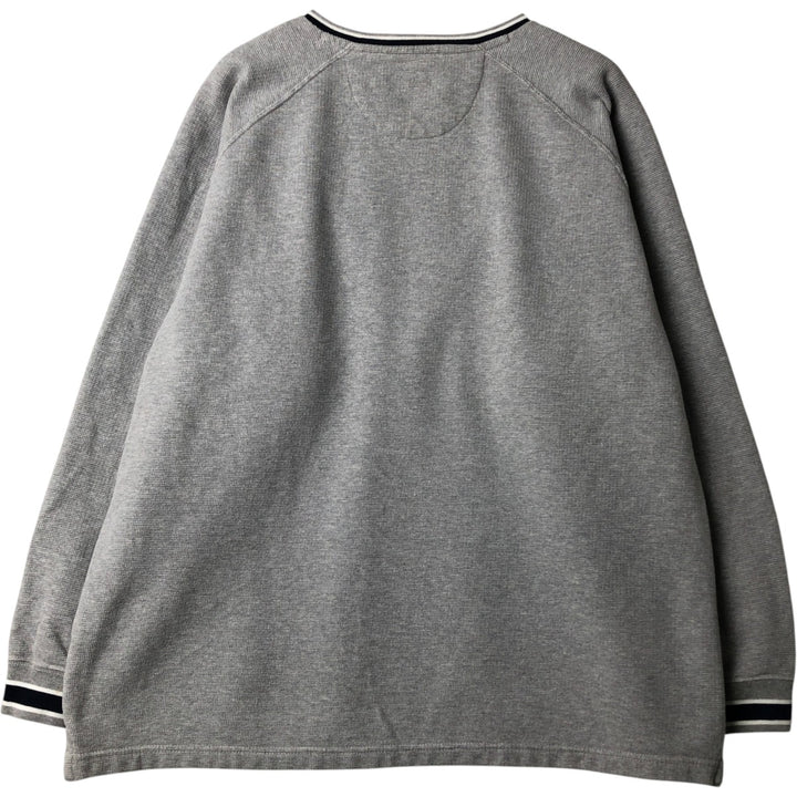Ralph Lauren CHAPS logo sweatshirt, men's size XL cotton gray type Vintage Second Hand