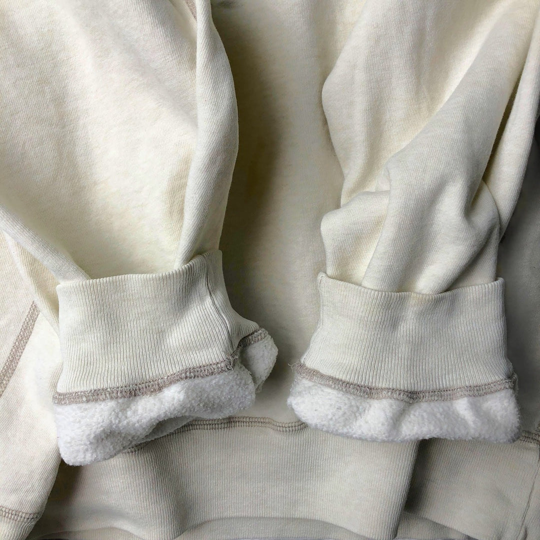 Ralph Lauren POLO by Ralph Lauren One Point Logo Sweatshirt Trainer Men's L size cotton white type Vintage Second Hand