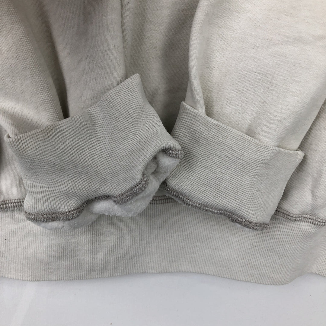 Ralph Lauren POLO by Ralph Lauren One Point Logo Sweatshirt Trainer Men's L size cotton white type Vintage Second Hand