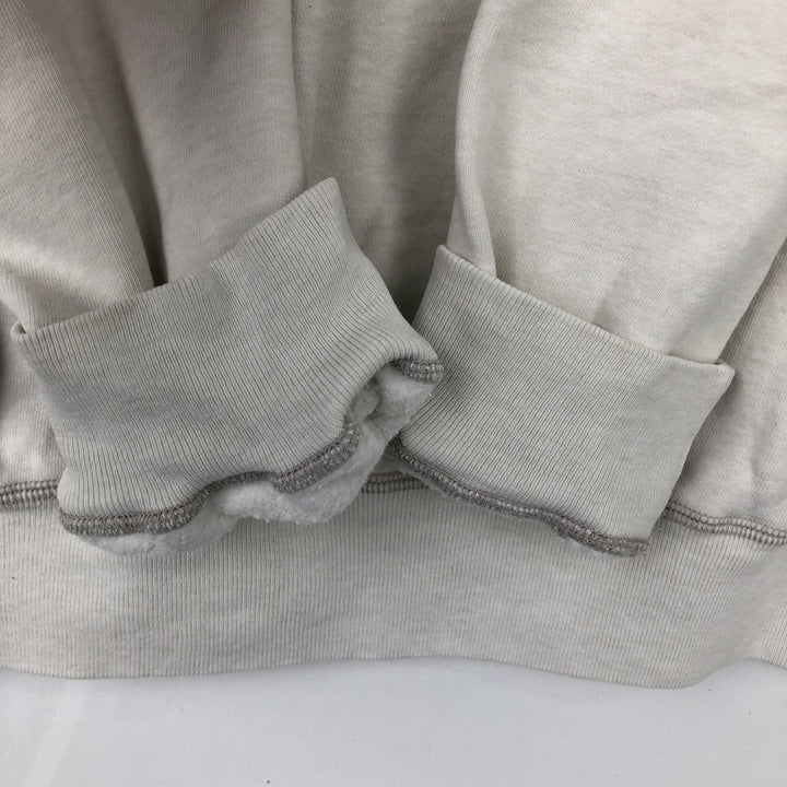 Ralph Lauren POLO by Ralph Lauren One Point Logo Sweatshirt Trainer Men's L size cotton white type Vintage Second Hand