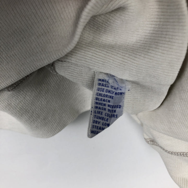 Ralph Lauren POLO by Ralph Lauren One Point Logo Sweatshirt Trainer Men's L size cotton white type Vintage Second Hand