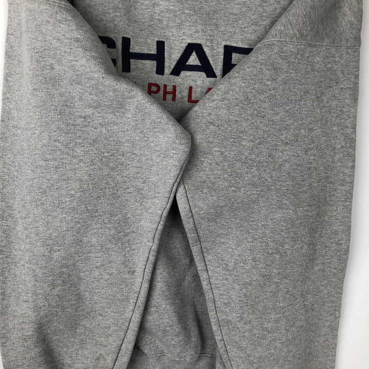 Ralph Lauren CHAPS Logo Sweatshirt (Men's Size M) cotton gray type Vintage Second Hand
