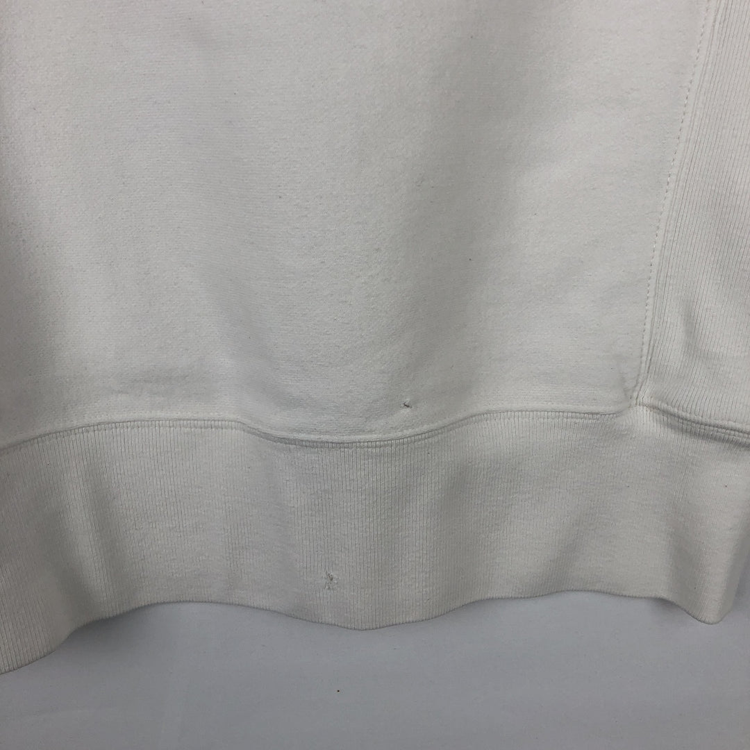 Ralph Lauren POLO JEANS COMPANY Logo sweatshirt, men's XL size cotton white type Vintage Second Hand