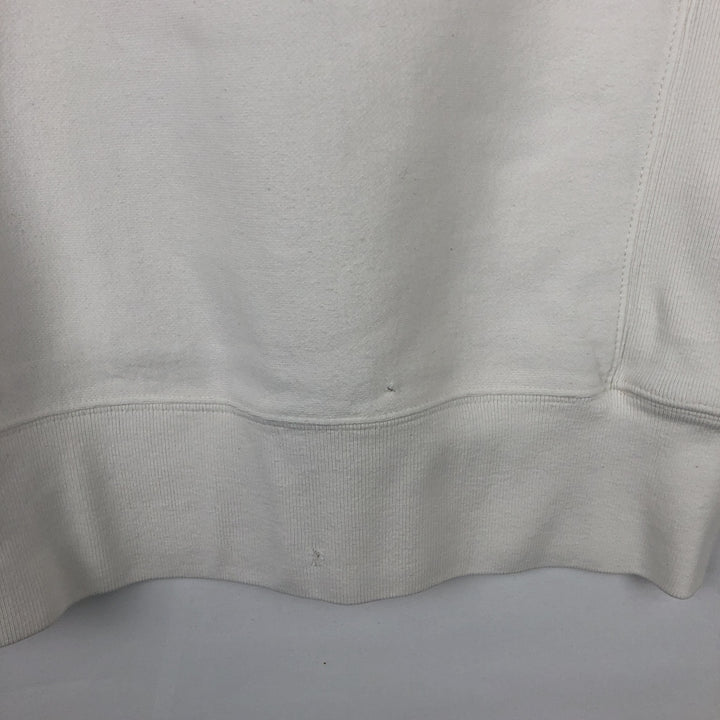 Ralph Lauren POLO JEANS COMPANY Logo sweatshirt, men's XL size cotton white type Vintage Second Hand