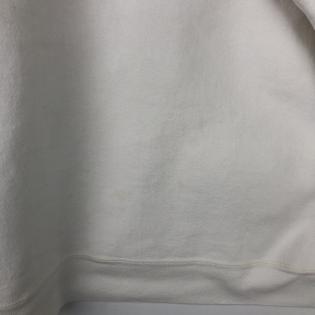 Carhartt logo sweatshirt, men's size XL unclear white type Vintage Second Hand