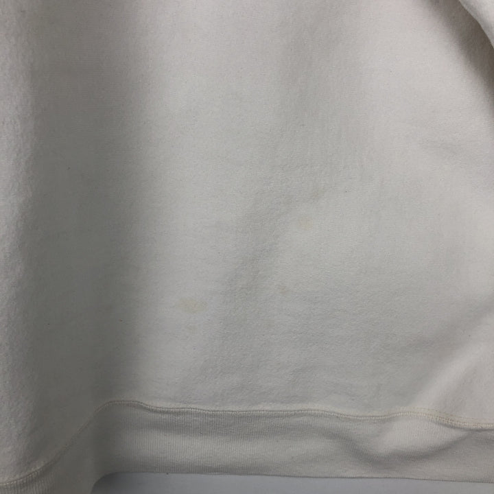 Carhartt logo sweatshirt, men's size XL unclear white type Vintage Second Hand