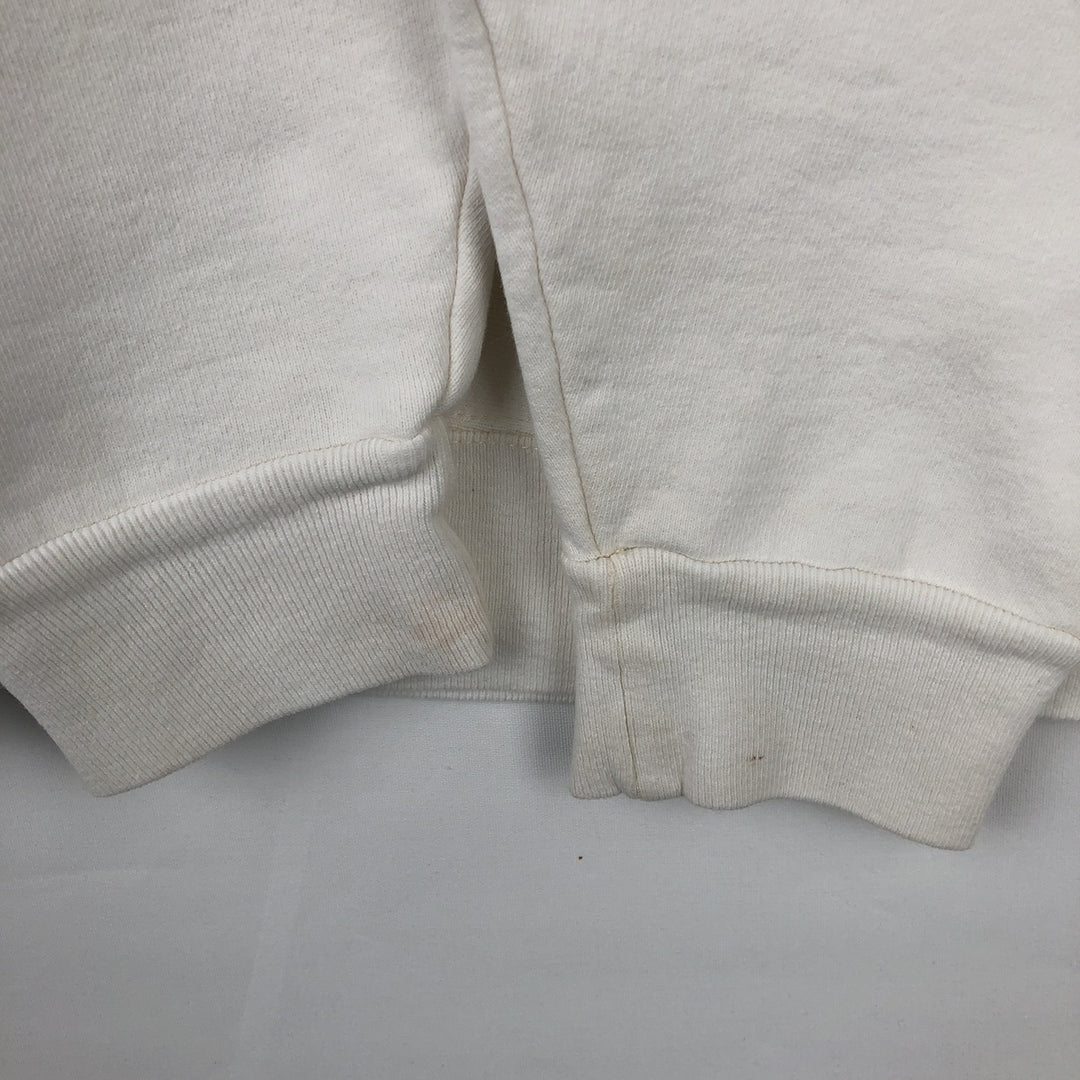 Carhartt logo sweatshirt, men's size XL unclear white type Vintage Second Hand
