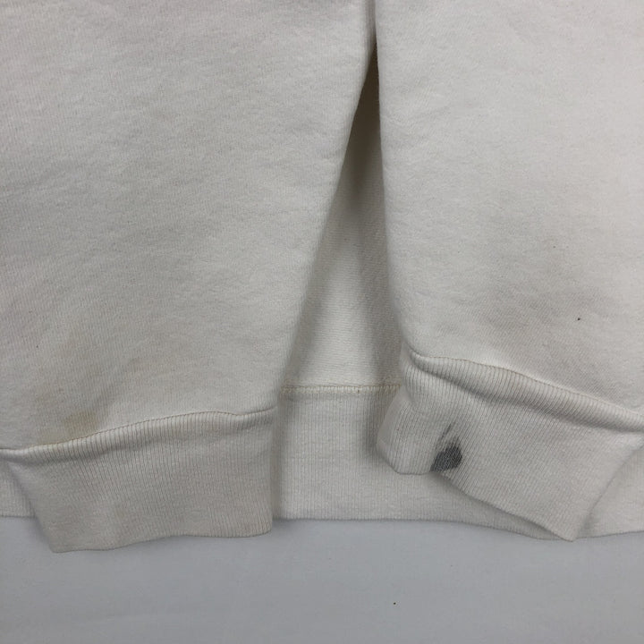 Carhartt logo sweatshirt, men's size XL unclear white type Vintage Second Hand