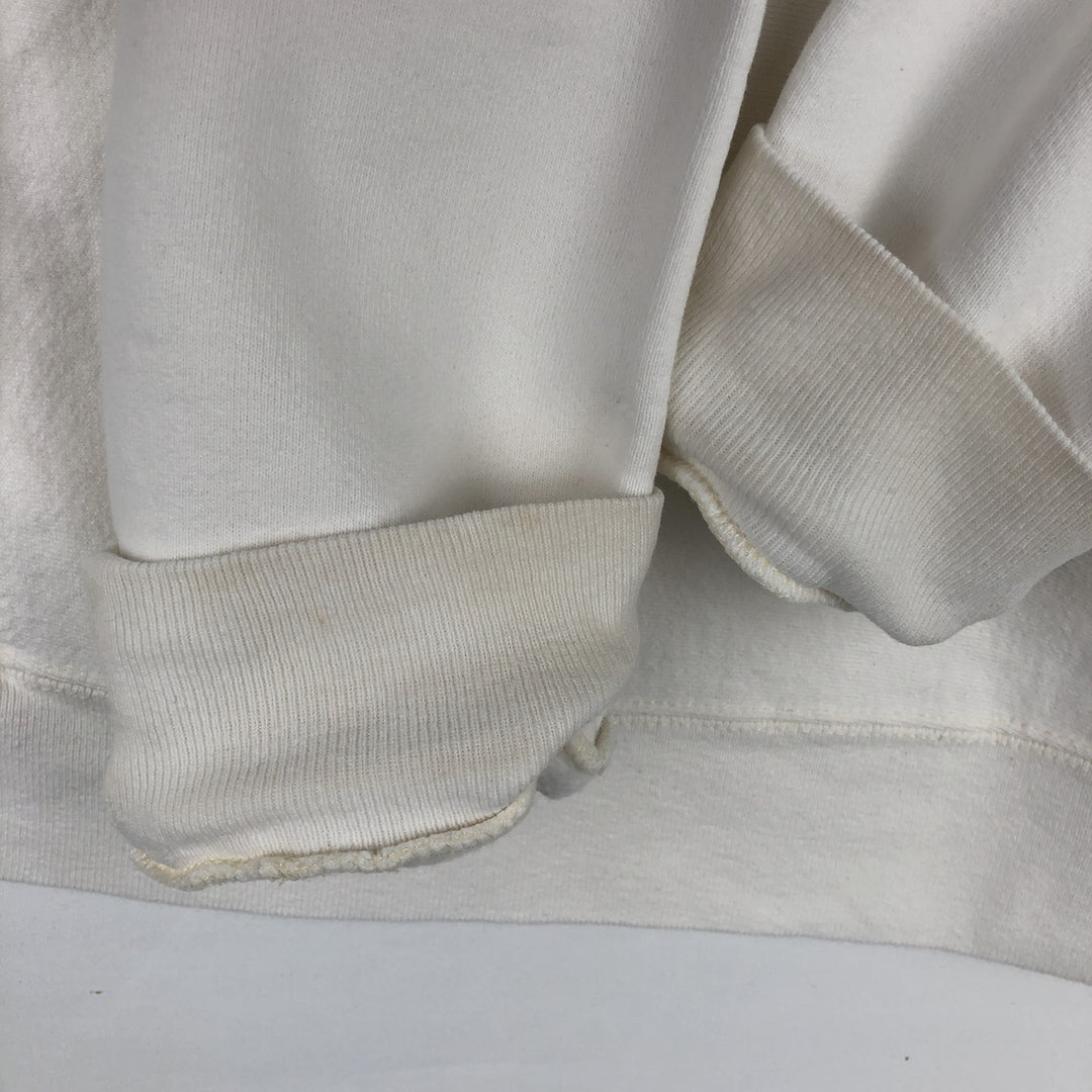 Carhartt logo sweatshirt, men's size XL unclear white type Vintage Second Hand