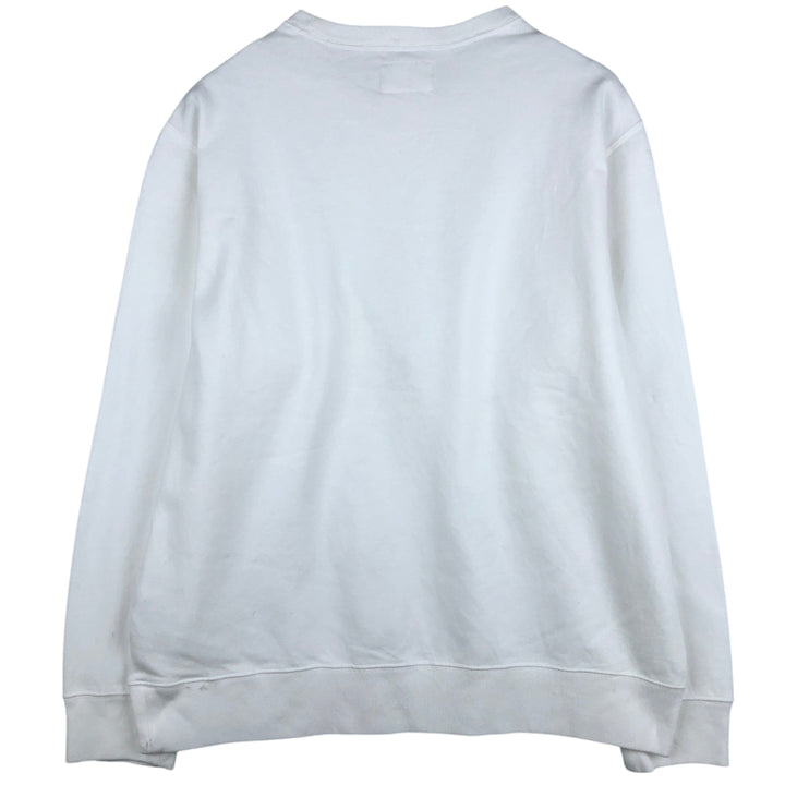 Ralph Lauren POLO DENIM & SUPPLY Polo Bear Print Sweatshirt (Men's Size XL) cotton white type Vintage Second Hand