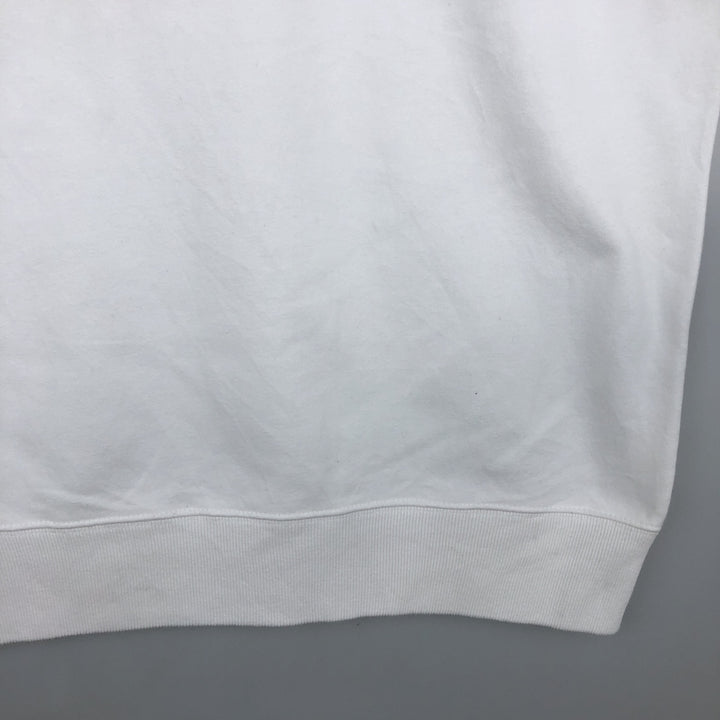 Ralph Lauren POLO DENIM & SUPPLY Polo Bear Print Sweatshirt (Men's Size XL) cotton white type Vintage Second Hand