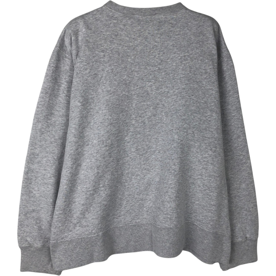Ralph Lauren POLO SPORT sweatshirt, men's size L (approx.) cotton white type Vintage Second Hand