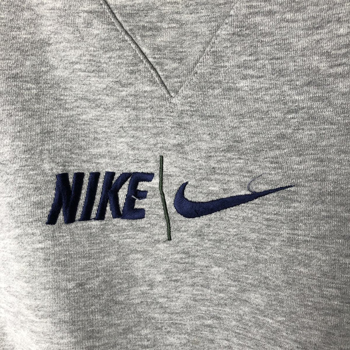 2000'S Nike Team Logo Sweatshirt, Men's Size L cotton gray type Vintage Second Hand
