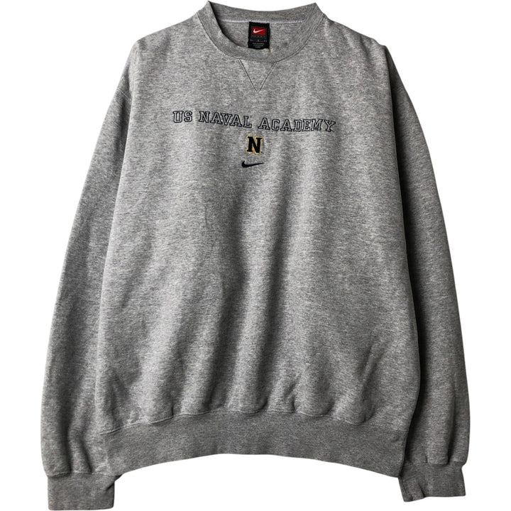 2000'S Nike Team Logo Sweatshirt, Men's Size L cotton gray type Vintage Second Hand