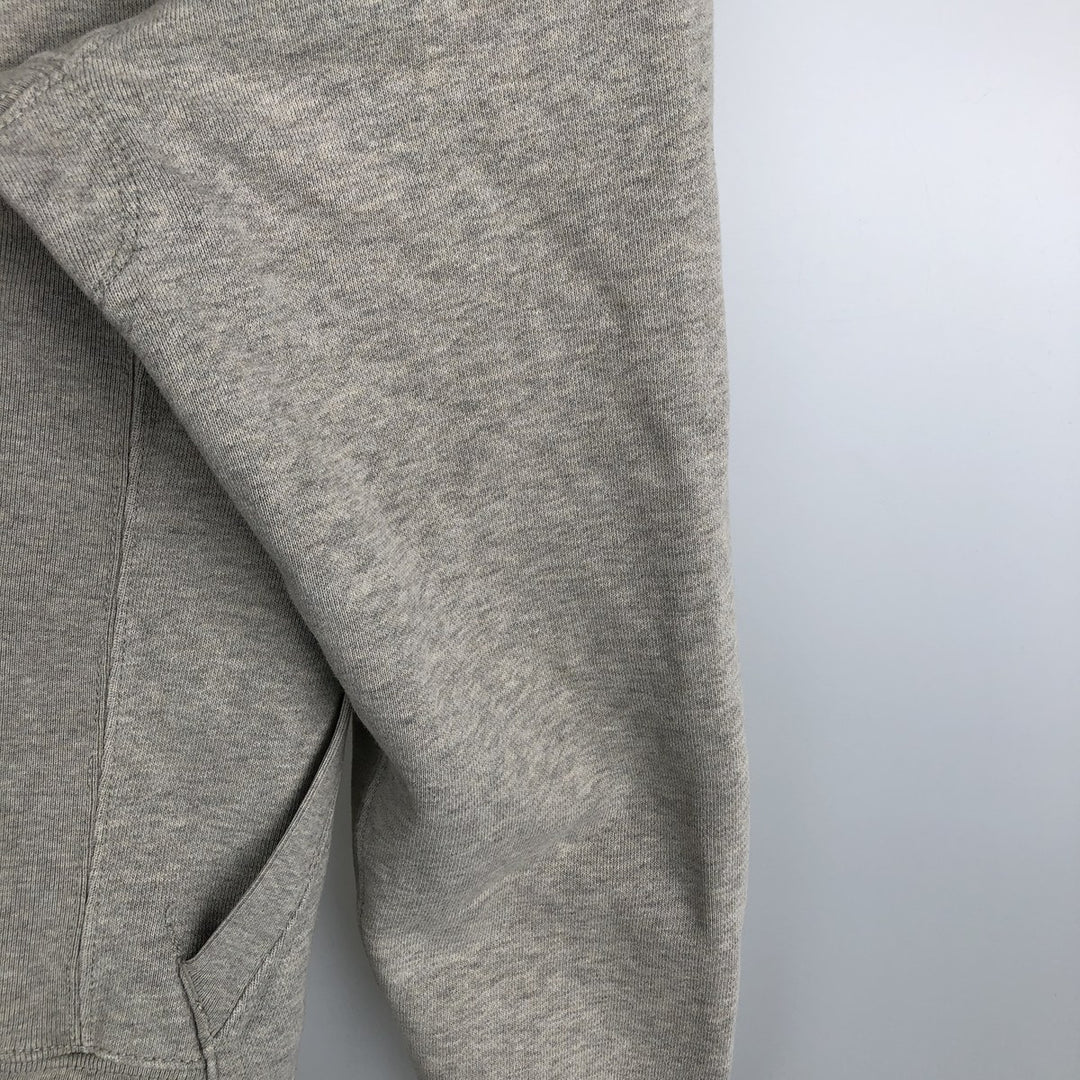 Ralph Lauren POLO by Ralph Lauren Sweatshirt Half Button Hoodie Men's M size cotton gray type Vintage Second Hand