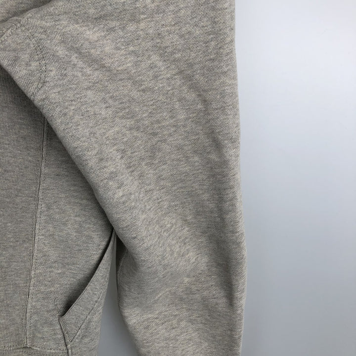 Ralph Lauren POLO by Ralph Lauren Sweatshirt Half Button Hoodie Men's M size cotton gray type Vintage Second Hand