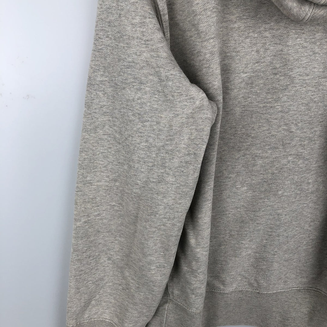 Ralph Lauren POLO by Ralph Lauren Sweatshirt Half Button Hoodie Men's M size cotton gray type Vintage Second Hand