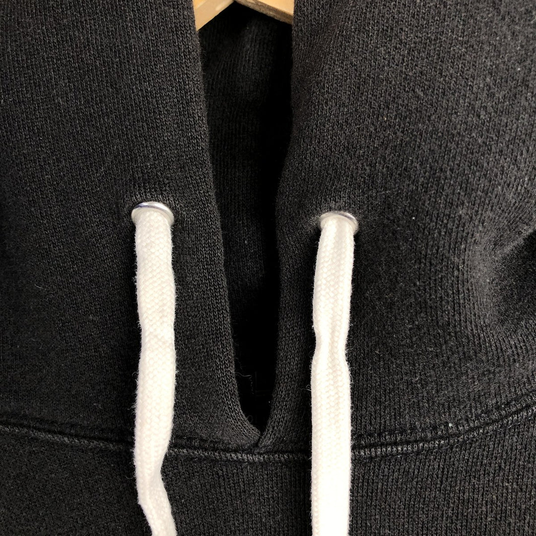 Ralph Lauren Polo Jeans Company sweatshirt pullover hoodie, men's size XL cotton black type Vintage Second Hand
