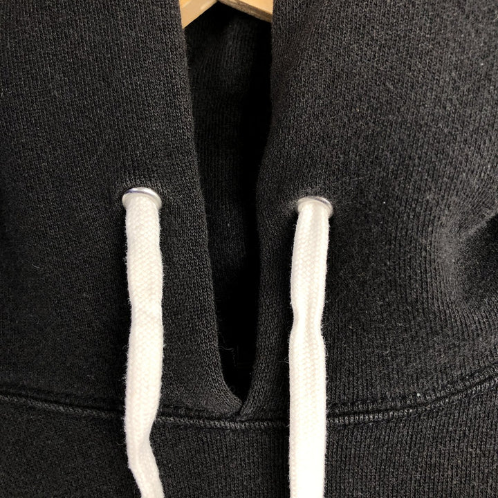 Ralph Lauren Polo Jeans Company sweatshirt pullover hoodie, men's size XL cotton black type Vintage Second Hand