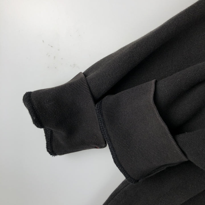 Ralph Lauren Polo Jeans Company sweatshirt pullover hoodie, men's size XL cotton black type Vintage Second Hand