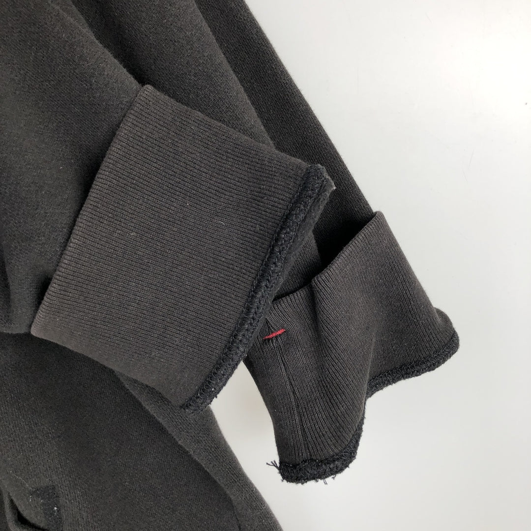 Ralph Lauren Polo Jeans Company sweatshirt pullover hoodie, men's size XL cotton black type Vintage Second Hand