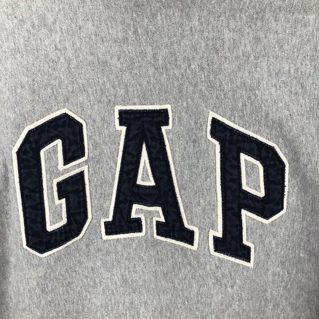 90'S GAP Vintage Pullover Hoodie, Men's XL cotton gray type Vintage Second Hand