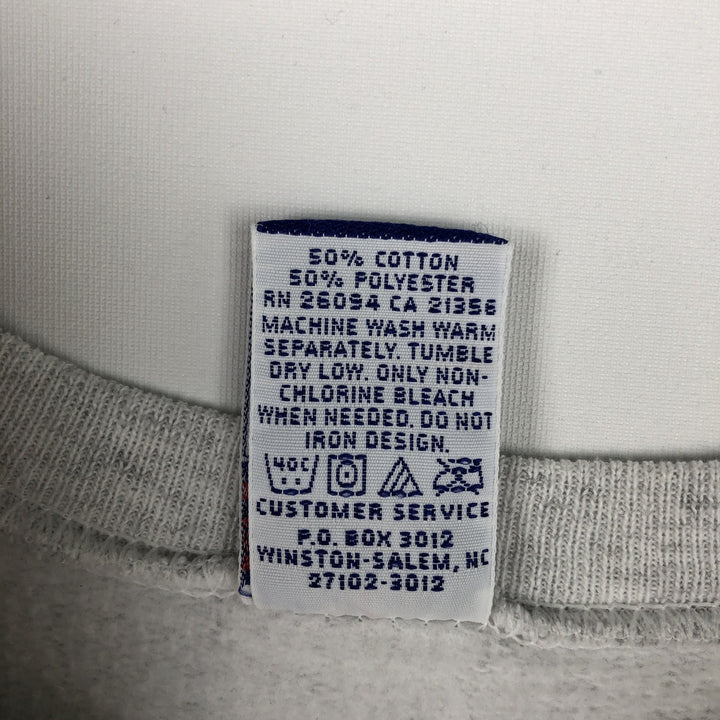 90'S Champion Authentic Boston College Sweatshirt, Men's Size L (approx.), Vintage cotton unbleached Vintage Second Hand