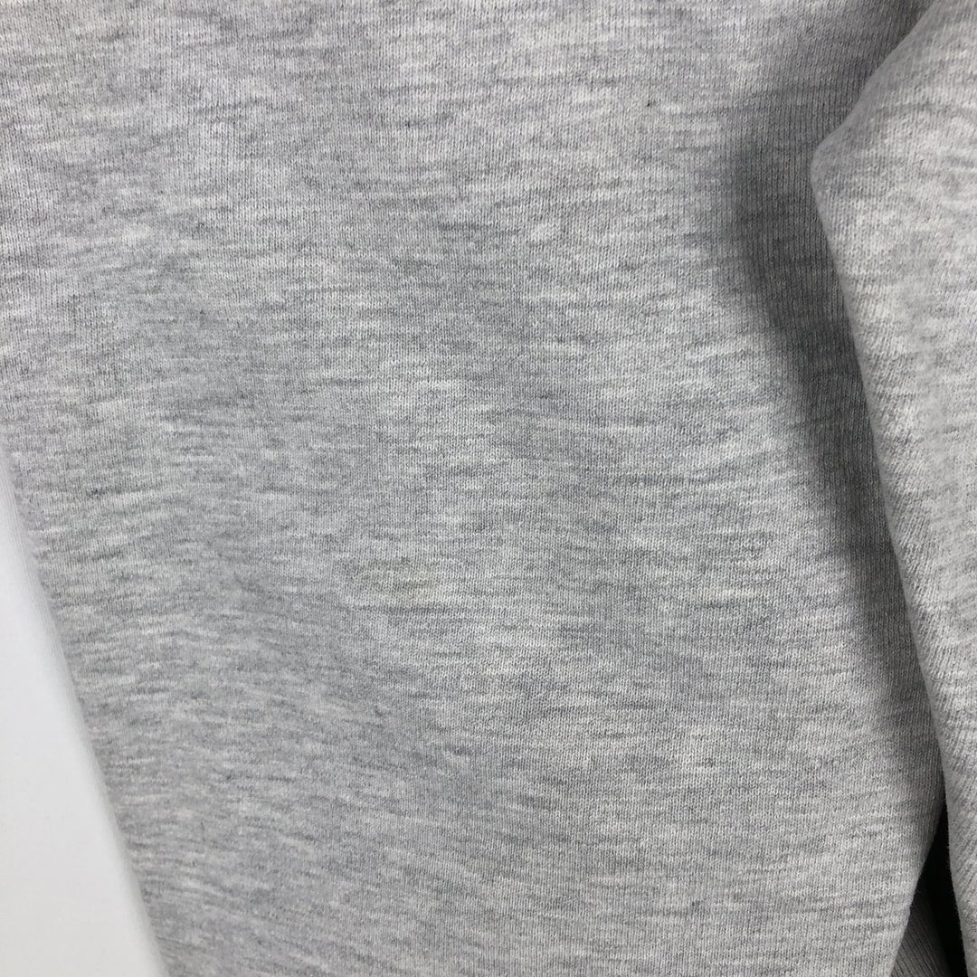 90'S Champion Reverse Weave Logo Sweatshirt, Made in USA, Men's XL equivalent, Vintage cotton gray type Vintage Second Hand