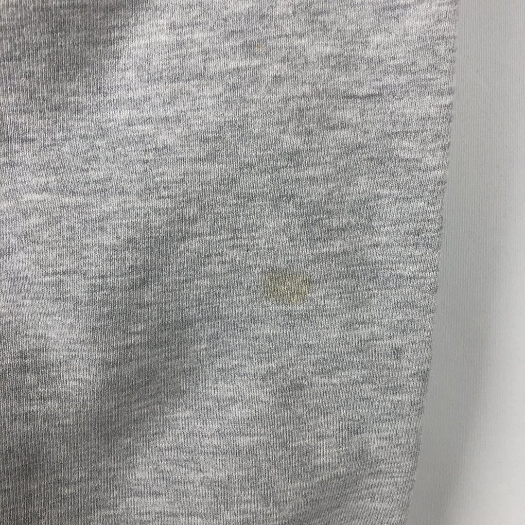 90'S Champion Reverse Weave Logo Sweatshirt, Made in USA, Men's XL equivalent, Vintage cotton gray type Vintage Second Hand