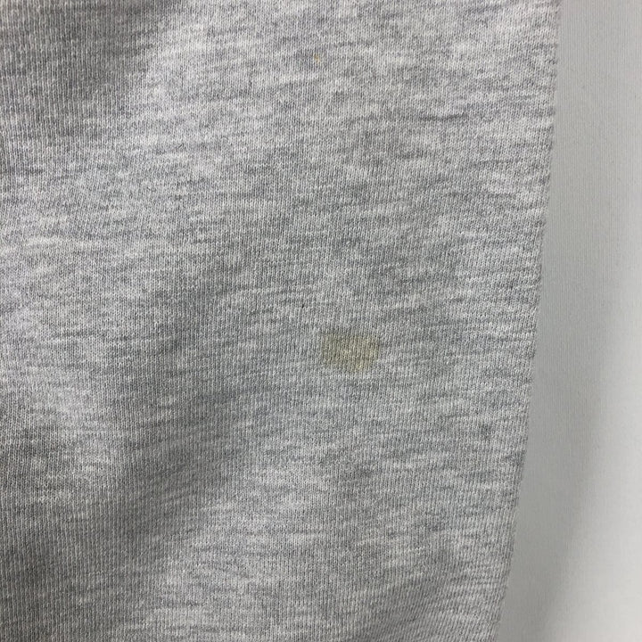 90'S Champion Reverse Weave Logo Sweatshirt, Made in USA, Men's XL equivalent, Vintage cotton gray type Vintage Second Hand