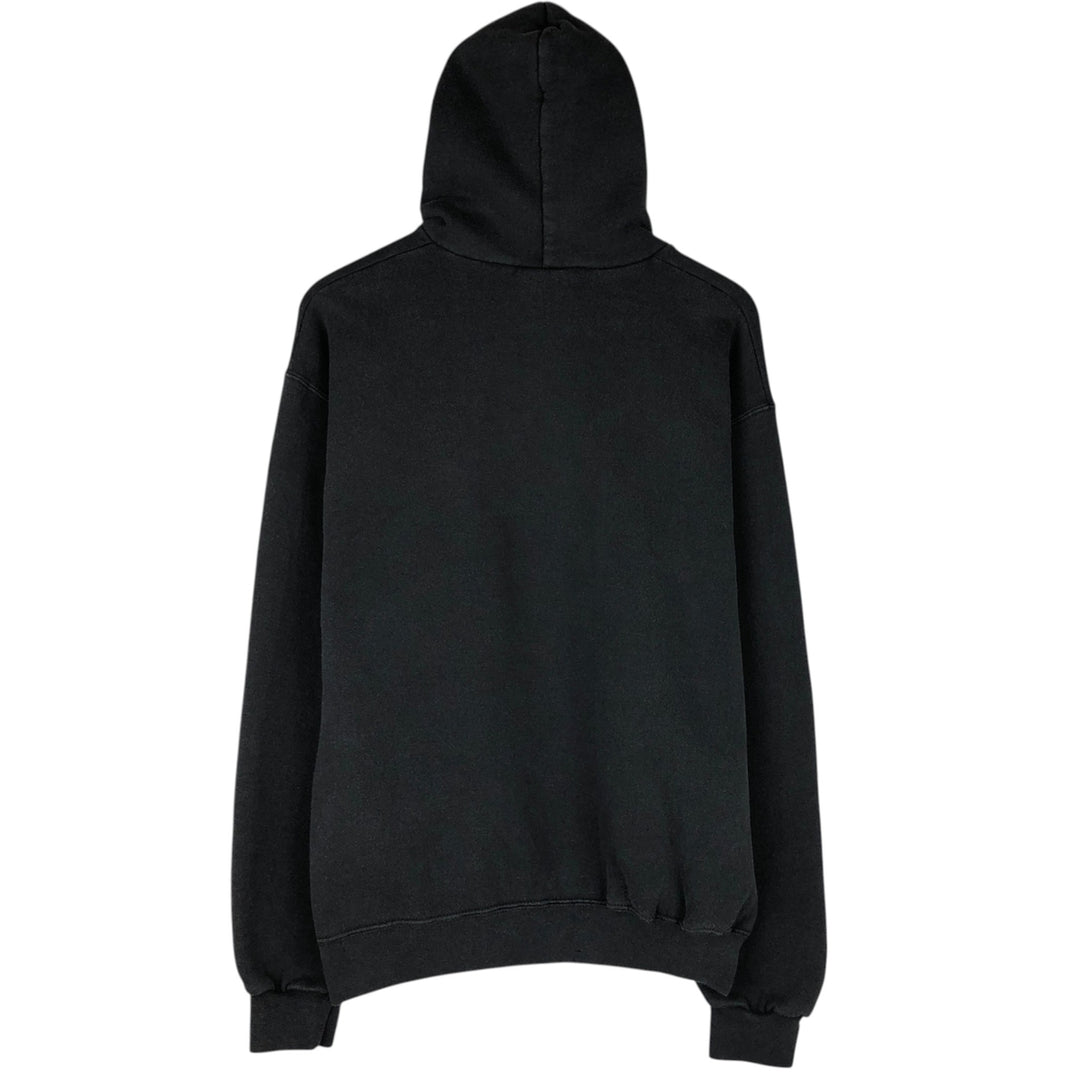 PLANET HOLLYWOOD Advertising Sweat Pullover Hoodie, Made in USA, Men's Size L (approx.) polyester black type Vintage Second Hand