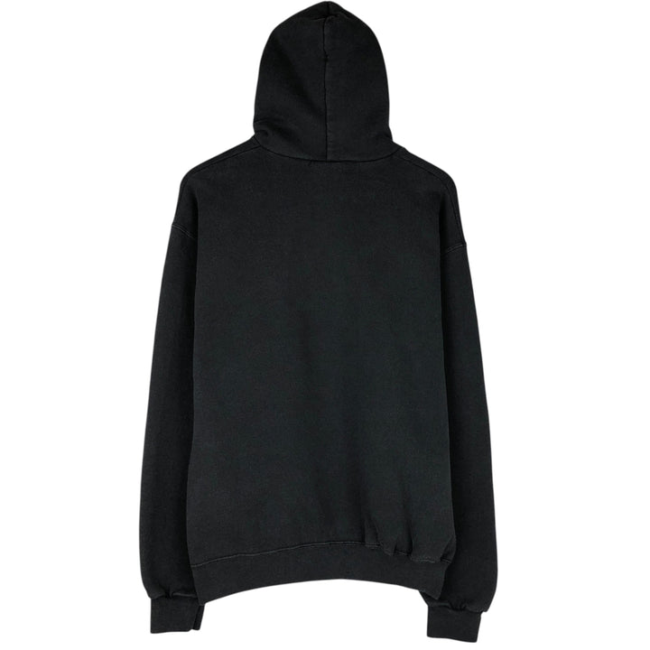PLANET HOLLYWOOD Advertising Sweat Pullover Hoodie, Made in USA, Men's Size L (approx.) polyester black type Vintage Second Hand