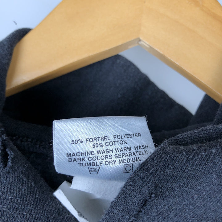 PLANET HOLLYWOOD Advertising Sweat Pullover Hoodie, Made in USA, Men's Size L (approx.) polyester black type Vintage Second Hand