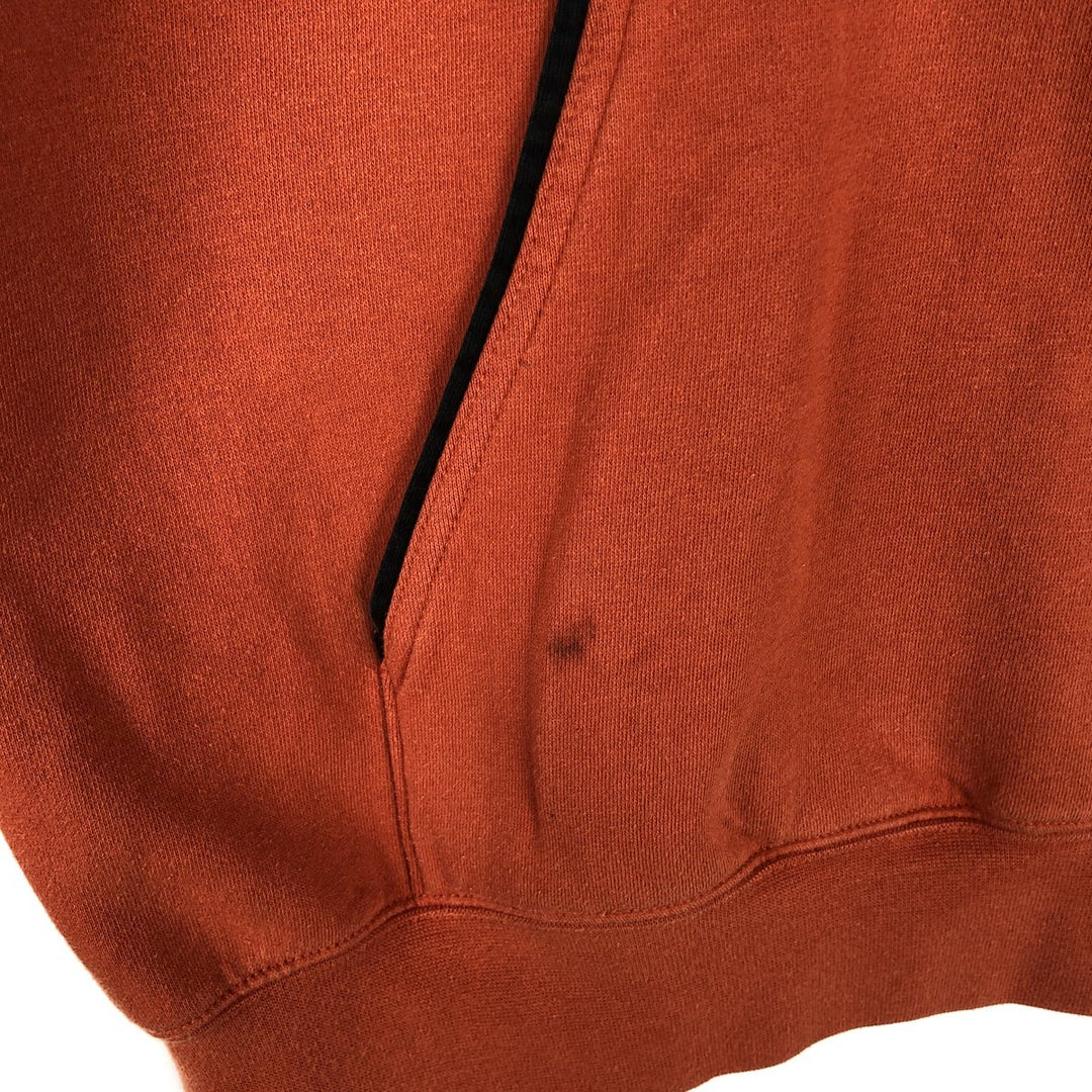 Harley-Davidson Advertising Pullover Hoodie, Men's XL cotton orange type Vintage Second Hand