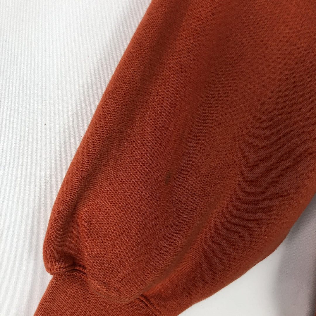 Harley-Davidson Advertising Pullover Hoodie, Men's XL cotton orange type Vintage Second Hand