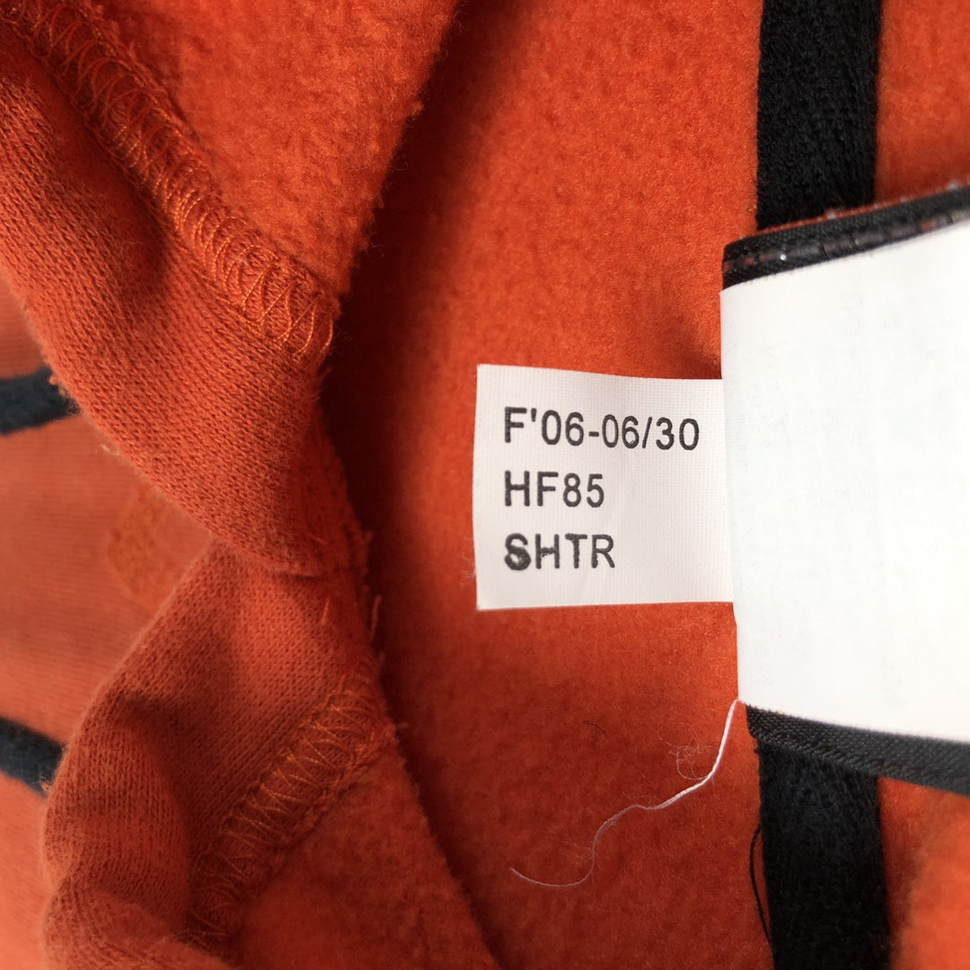 Harley-Davidson Advertising Pullover Hoodie, Men's Size Small cotton orange type Vintage Second Hand