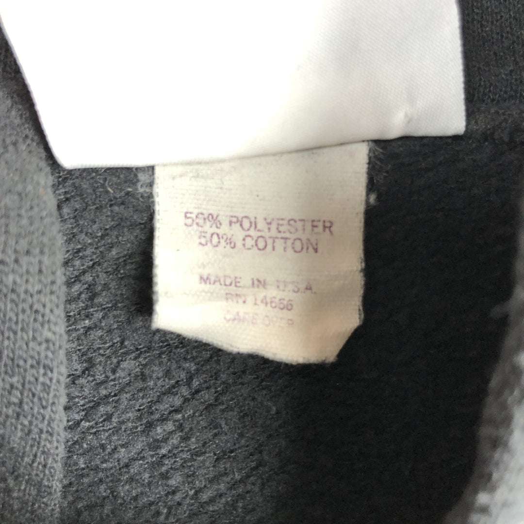 BASSETT-WALKER Harley-Davidson Advertising Sweat Pullover Hoodie, Made in USA, Men's Size XL (approx.) unclear black type Vintage Second Hand