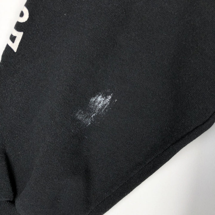 BASSETT-WALKER Harley-Davidson Advertising Sweat Pullover Hoodie, Made in USA, Men's Size XL (approx.) unclear black type Vintage Second Hand