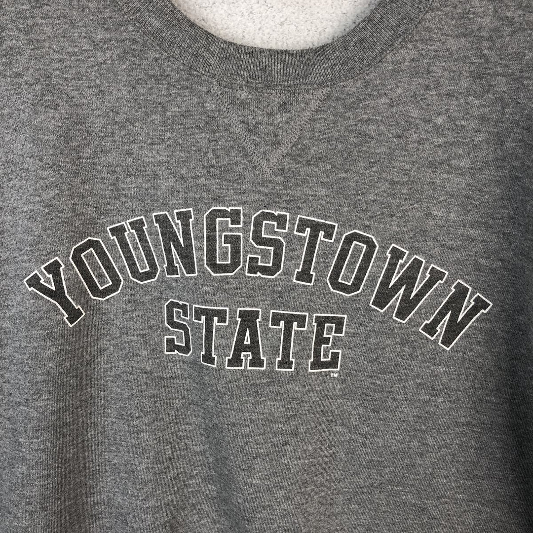 Vintage 90'S Russell ATHLETIC college sweatshirt, size XL, men's polyester gray type Vintage Second Hand