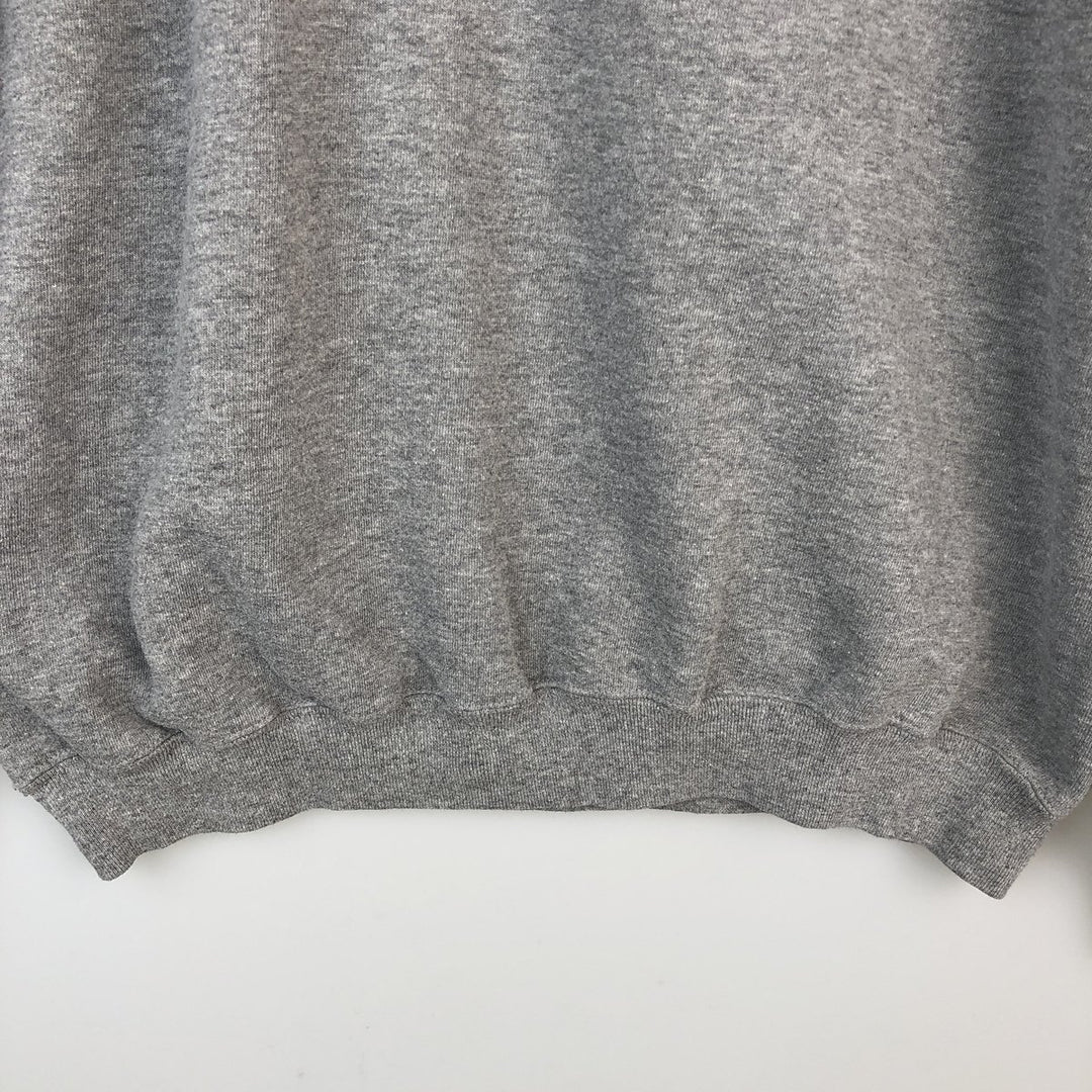 Vintage 90'S Russell ATHLETIC college sweatshirt, size XL, men's polyester gray type Vintage Second Hand