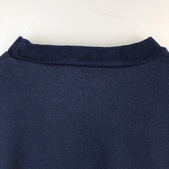 DISENO TSS SOUVENIR EXCLUSIVO Triple Print College Sweatshirt (Men's Size M) cotton navy blue type Vintage Second Hand