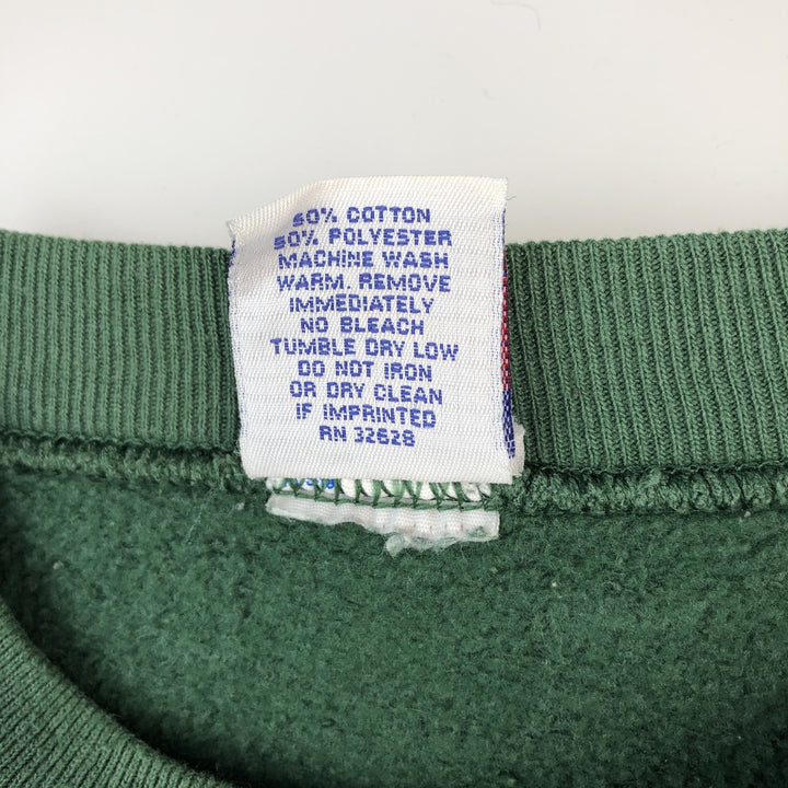 Swingster MICHIGAN STATE Michigan State University College Sweatshirt, Made in USA, Men's Size L (approx.), Vintage. cotton green type Vintage Second Hand
