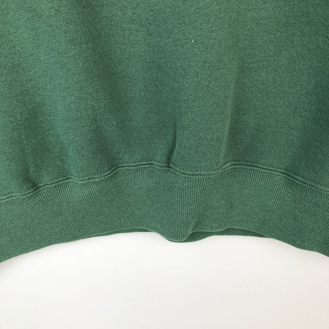 Swingster MICHIGAN STATE Michigan State University College Sweatshirt, Made in USA, Men's Size L (approx.), Vintage. cotton green type Vintage Second Hand