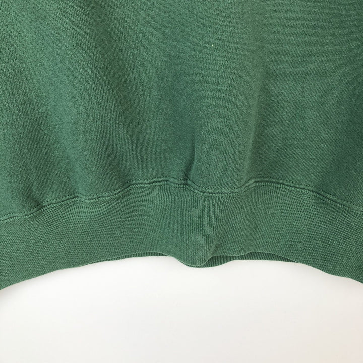 Swingster MICHIGAN STATE Michigan State University College Sweatshirt, Made in USA, Men's Size L (approx.), Vintage. cotton green type Vintage Second Hand